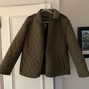 Tommy Hilfiger Women’s Quilted Olive Jacket